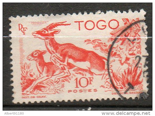 TOGO  Gazelles 1947  N°250 - Oblitérés