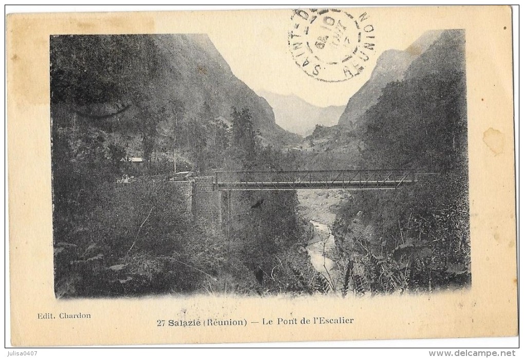 SALAZIE (Réunion) Pont De L'Escalier - Autres & Non Classés