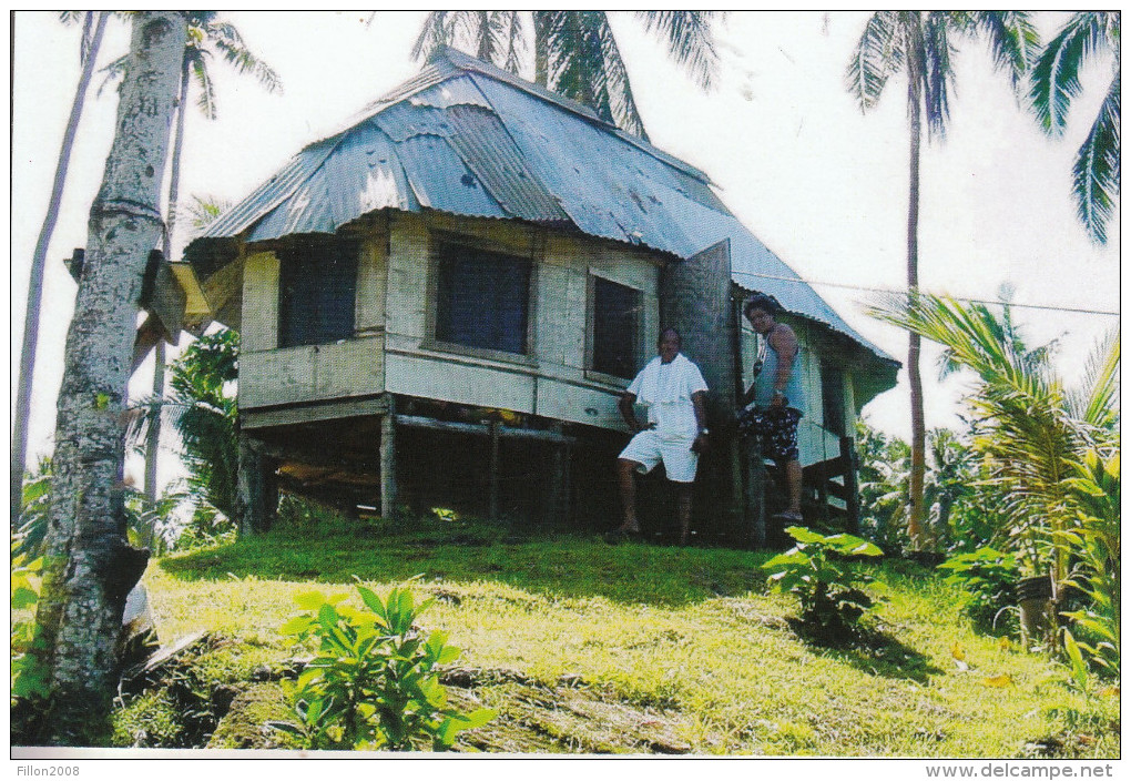 American Samoa - Une Maison Typique Dans Ces Iles Du Pacifique Sud - Samoa Américaine