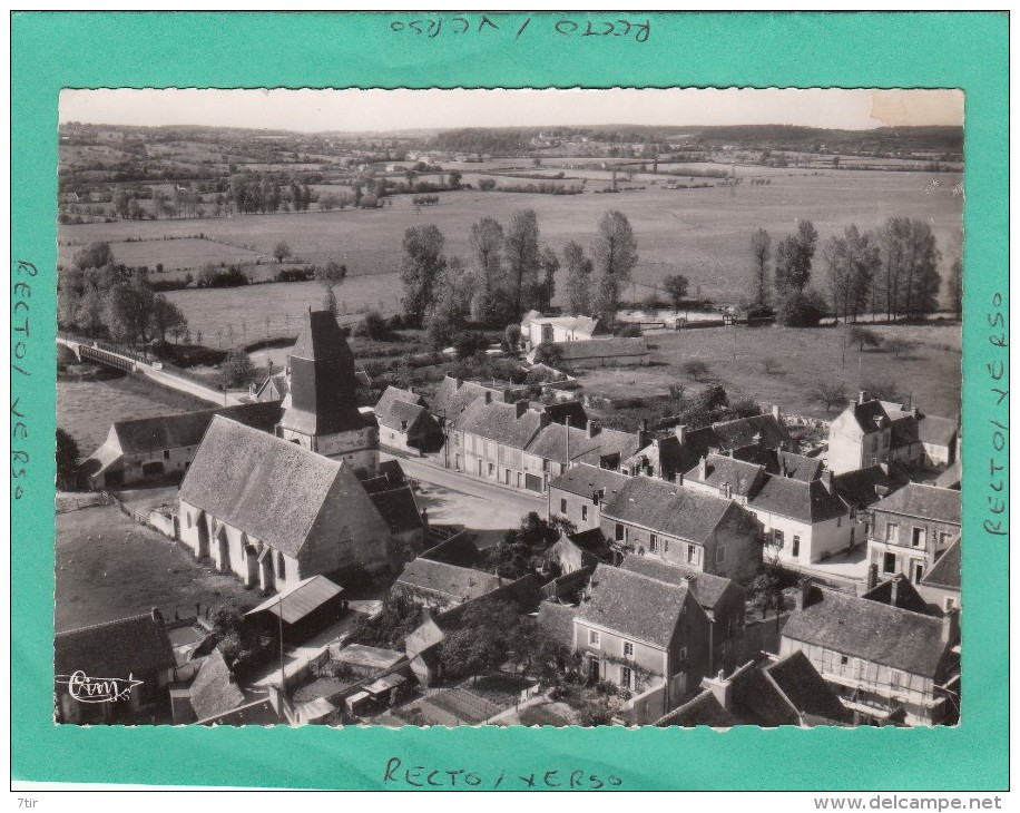 AVEZE VUE AERIENNE EGLISE - Allonnes