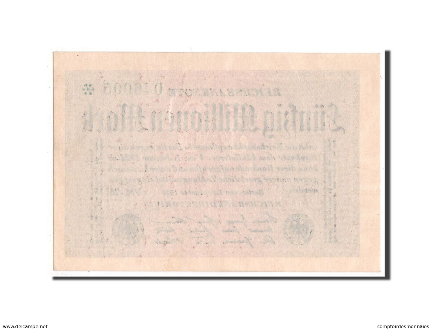 Billet, Allemagne, 50 Millionen Mark, 1923, SUP - 50 Millionen Mark