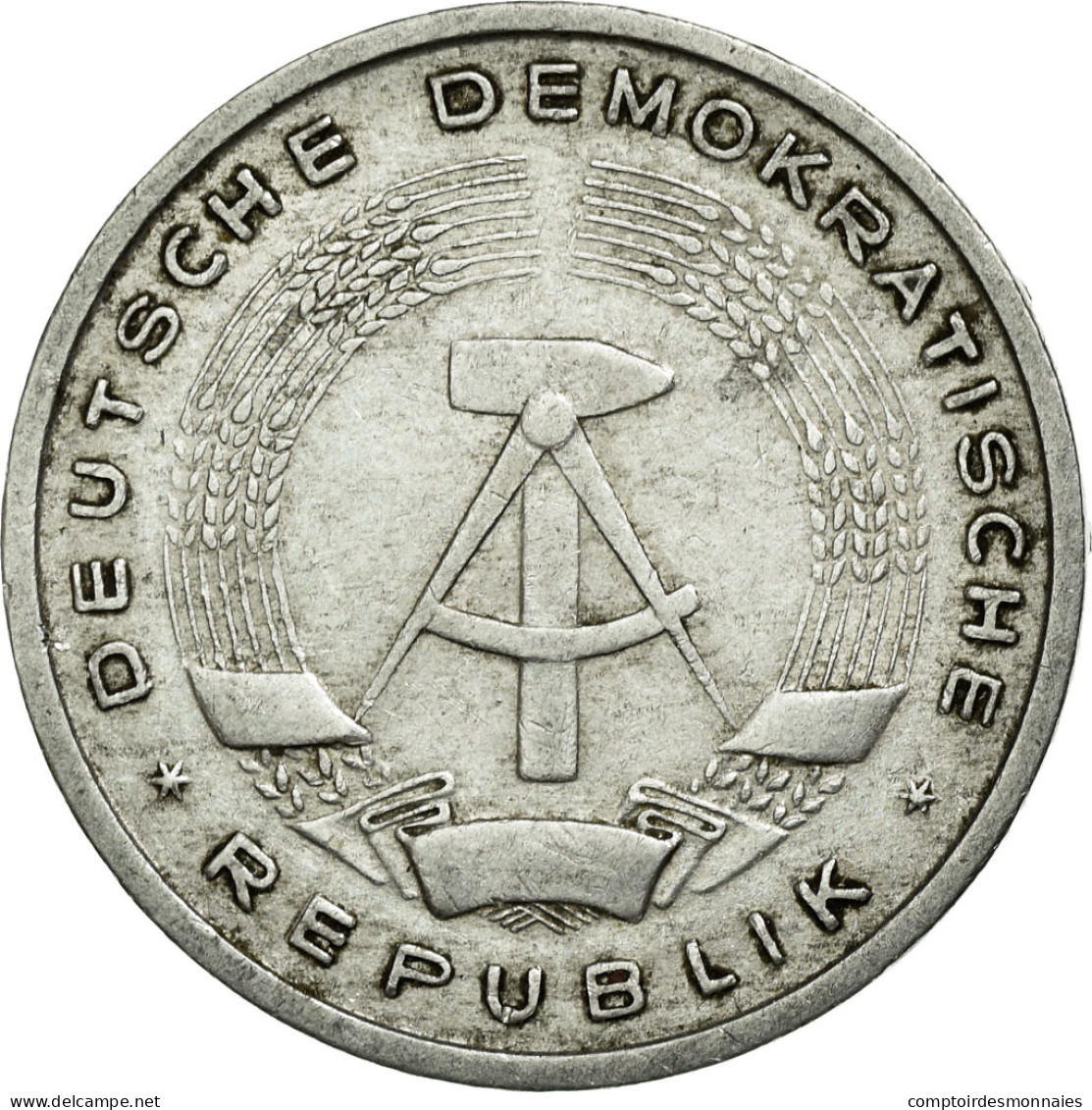 Monnaie, GERMAN-DEMOCRATIC REPUBLIC, Mark, 1956, Berlin, TTB, Aluminium, KM:13 - 1 Mark