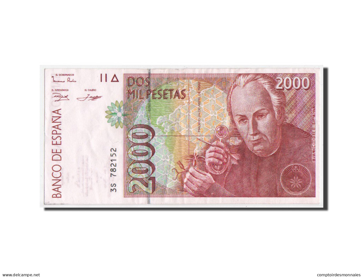 Billet, Espagne, 2000 Pesetas, 1992, SUP - [ 6] Gedenkausgaben