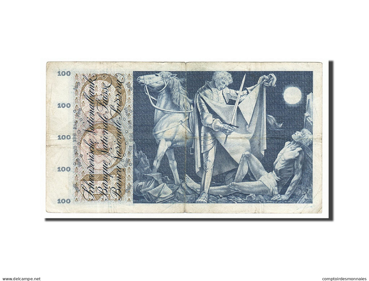 Billet, Suisse, 100 Franken, 1956, 1956-10-25, TB+ - Suiza