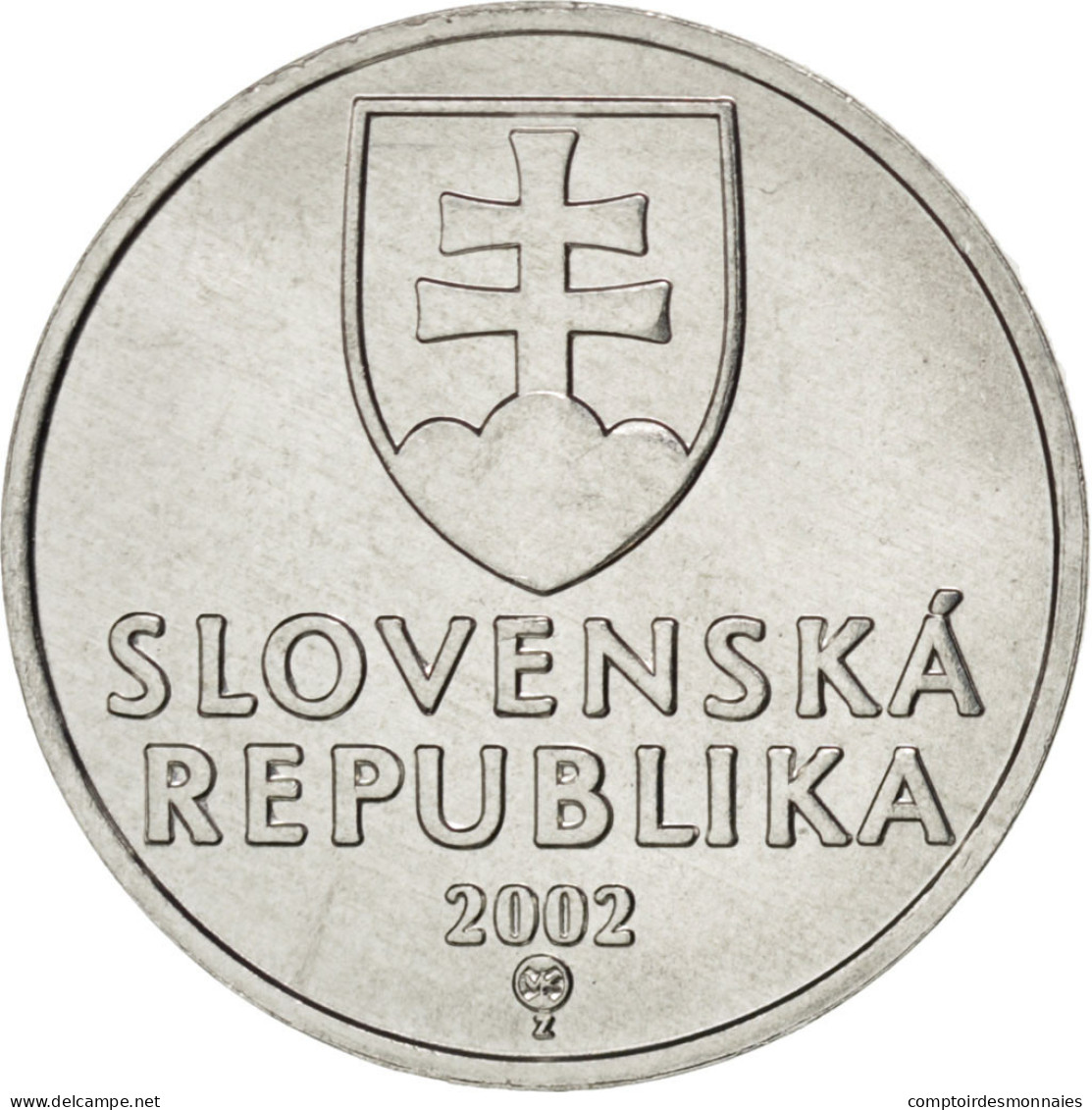 Monnaie, Slovaquie, 10 Halierov, 2002, FDC, Aluminium, KM:17 - Slovaquie