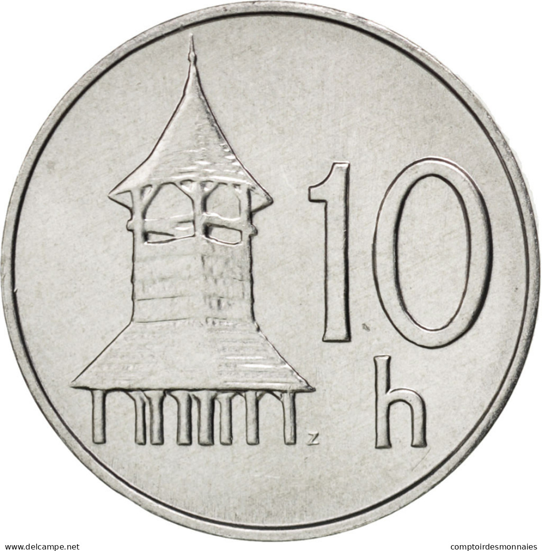 Monnaie, Slovaquie, 10 Halierov, 2002, FDC, Aluminium, KM:17 - Slowakei