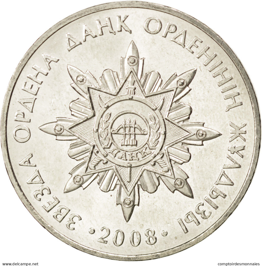 Monnaie, Kazakhstan, 50 Tenge, 2008, SPL, Copper-nickel, KM:170 - Kazachstan