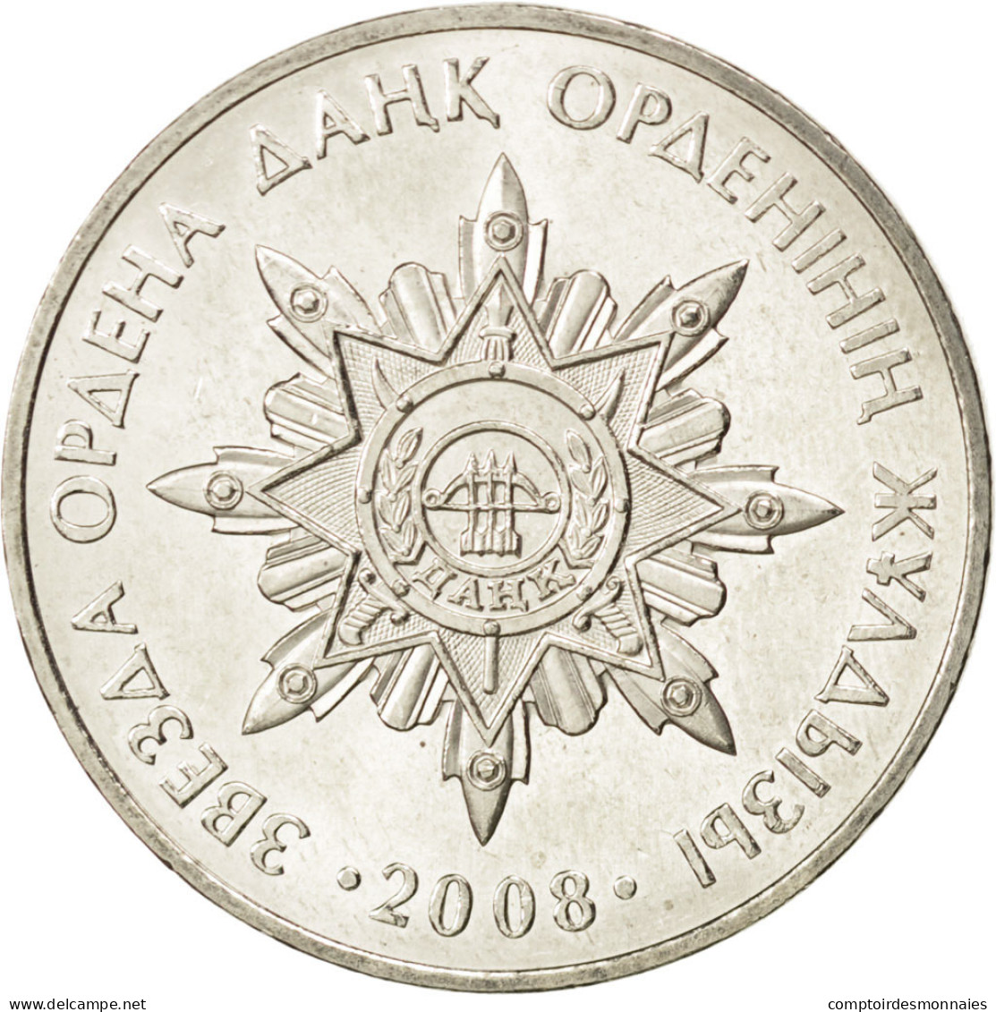 Monnaie, Kazakhstan, 50 Tenge, 2008, SPL, Copper-nickel, KM:170 - Kazakhstan