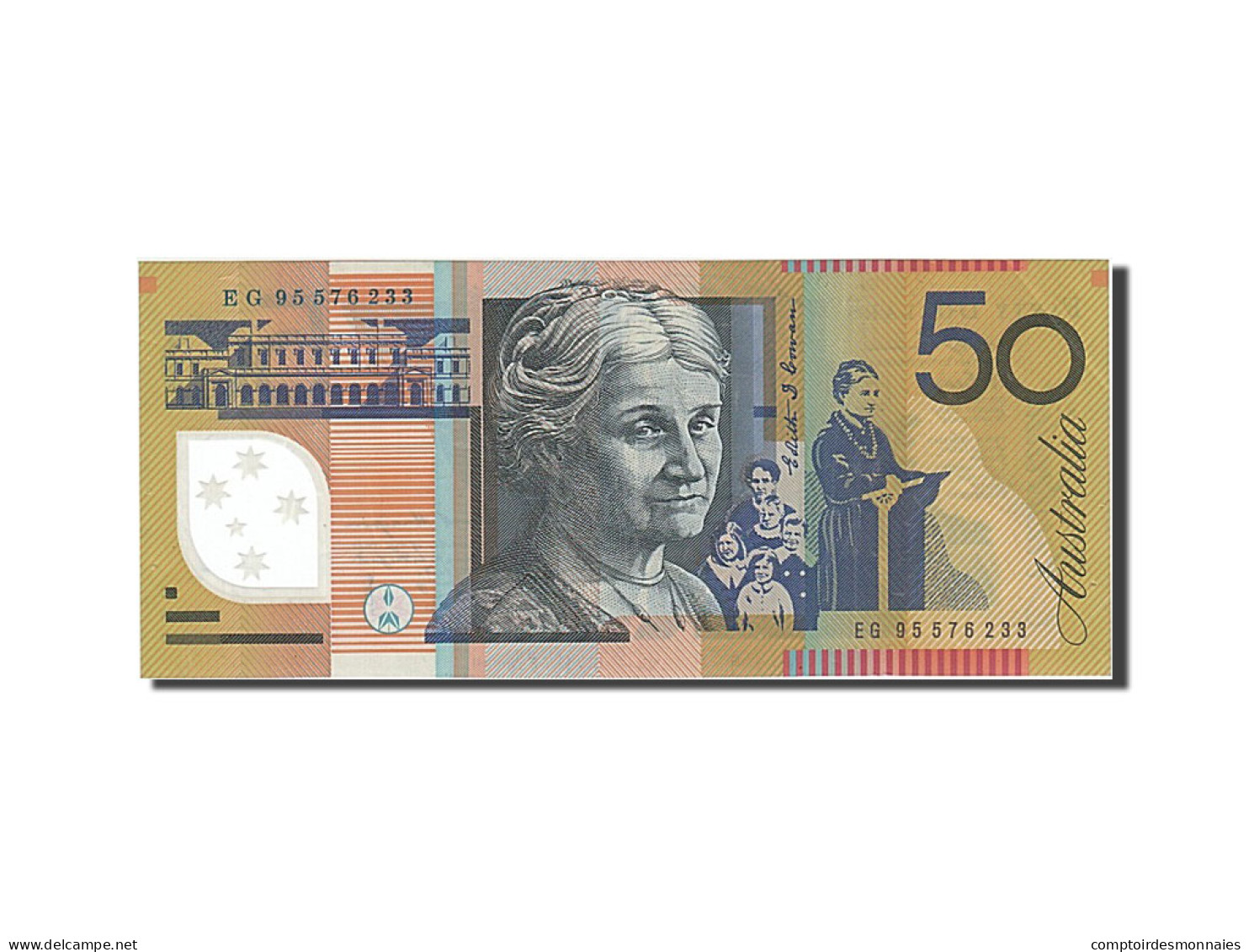 Billet, Australie, 50 Dollars, 1995, SUP - 1992-2001 (polymer Notes)