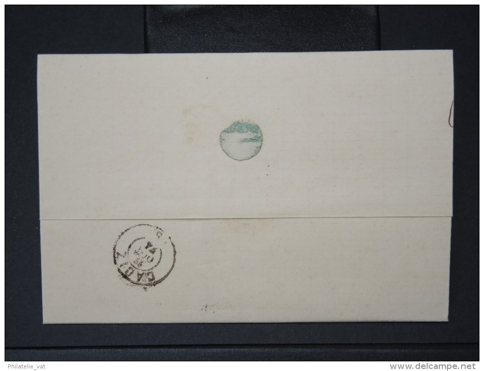 ESPAGNE - Lettre 1874 Avec Timbre - Impôts De Guerre - Détaillons Collection - A Voir - Lot N° 6168 - Cartas & Documentos