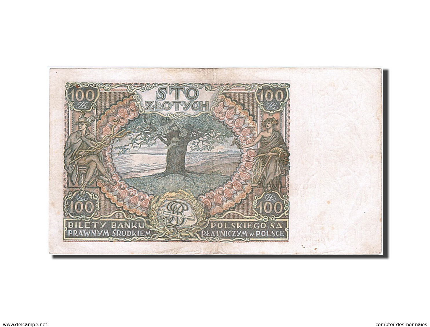 Billet, Pologne, 100 Zlotych, 1934, 1934-09-09, TTB - Pologne