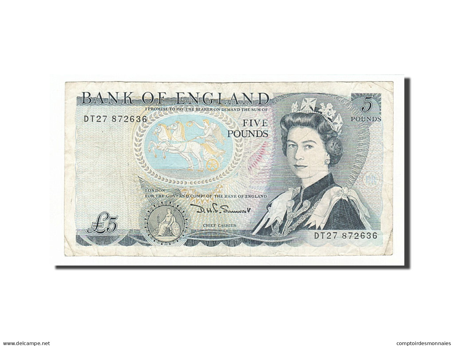 Billet, Grande-Bretagne, 5 Pounds, 1987, TB+ - 5 Pounds