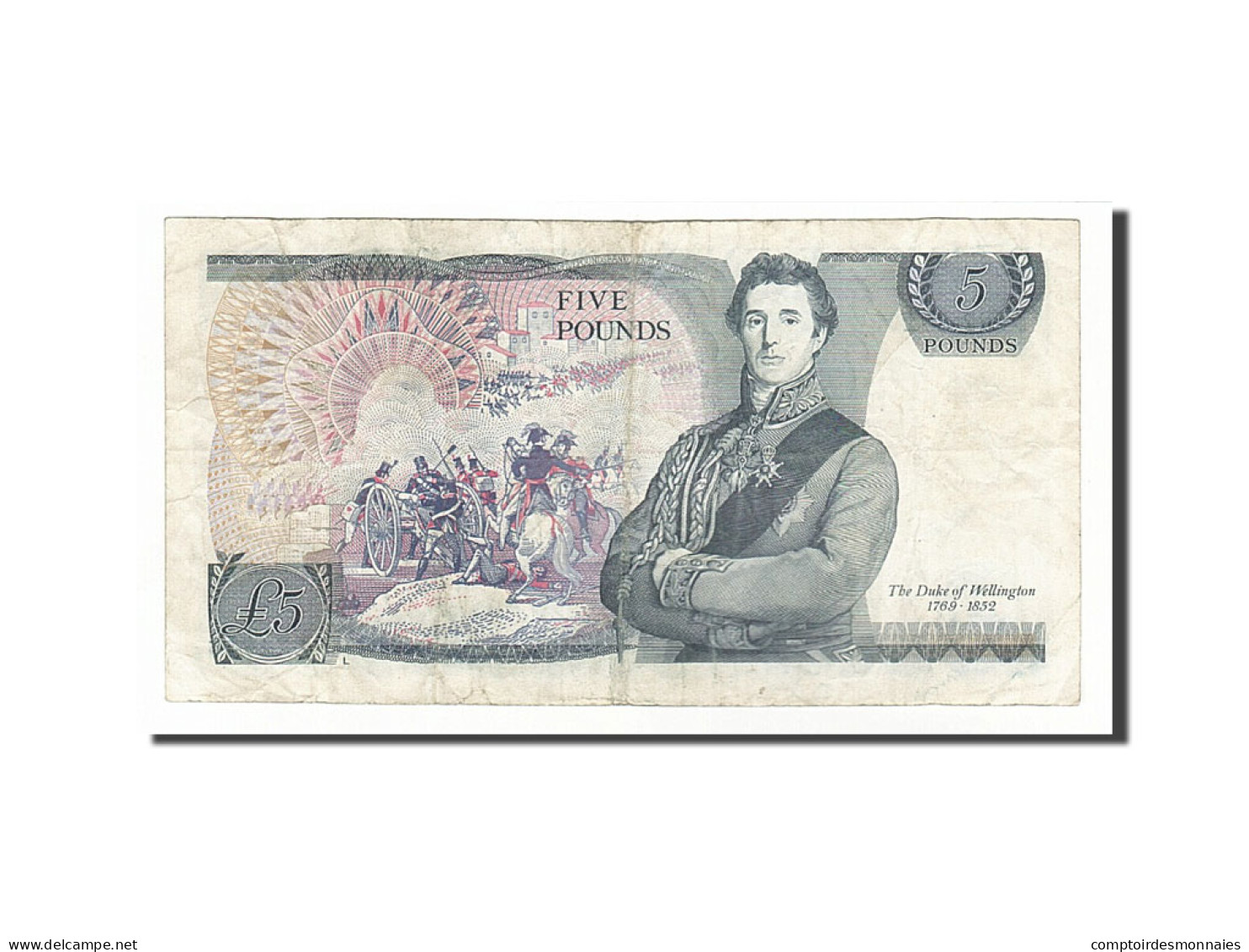 Billet, Grande-Bretagne, 5 Pounds, 1987, TB+ - 5 Pounds