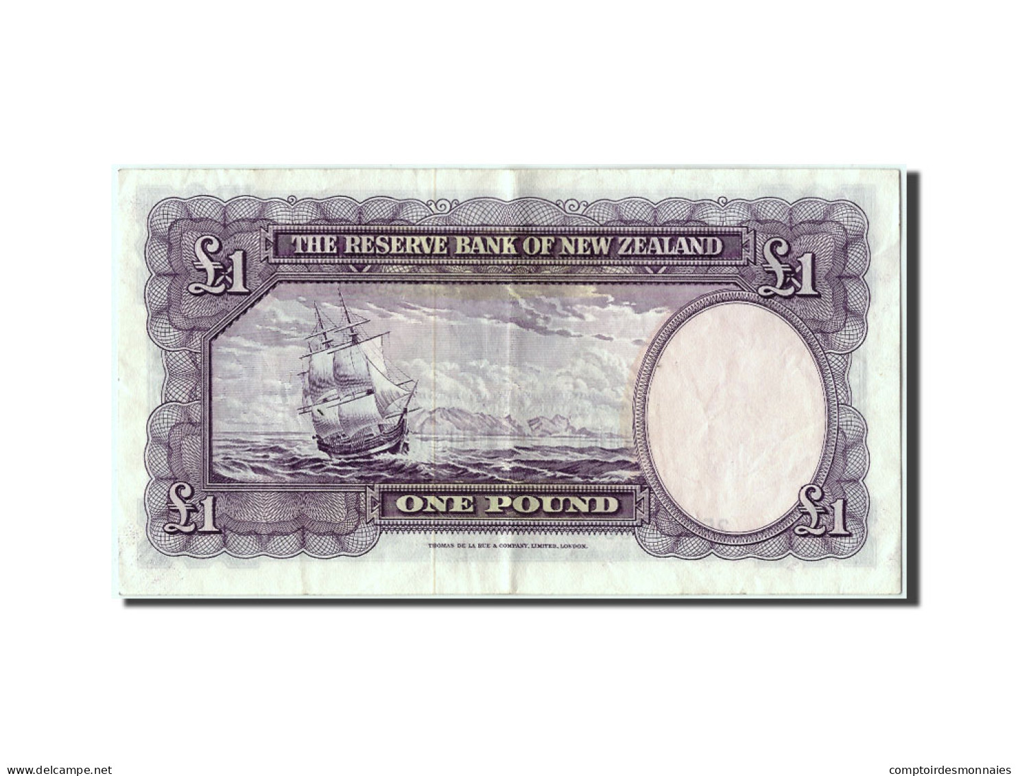 Billet, Nouvelle-Zélande, 1 Pound, TTB+ - Neuseeland