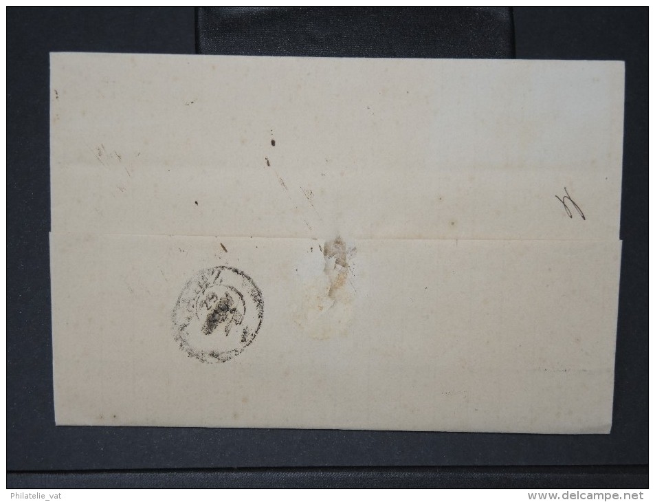 ESPAGNE - Lettre 1874 Avec Timbre - Impôts De Guerre - Détaillons Collection - A Voir - Lot N° 6176 - Cartas & Documentos