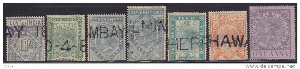 3141. India, Old Stamp Accumulation, Used (o) - Colecciones & Series