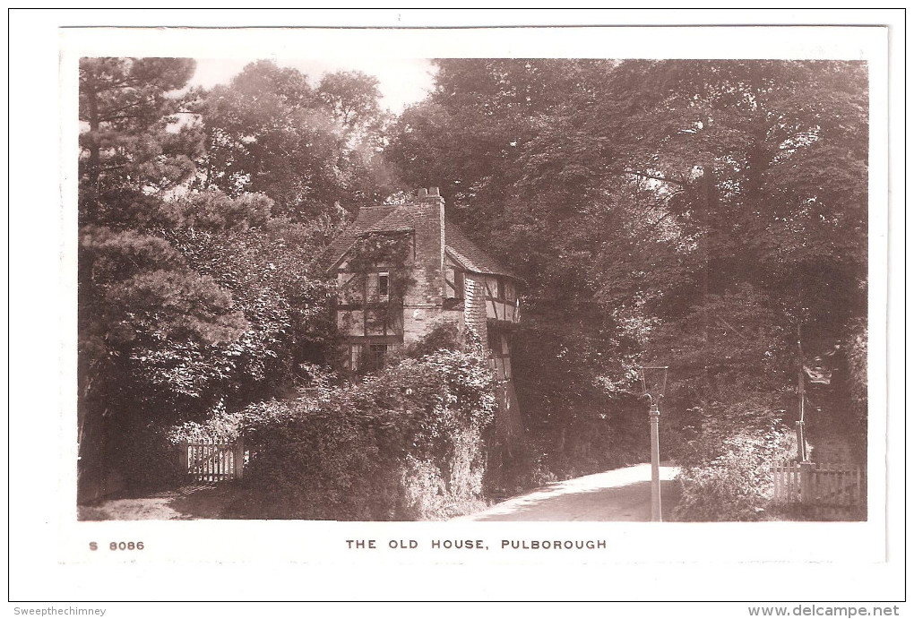 RP  PULBOROUGH - THE OLD COTTAGE OLD HOUSE KINGSWAY REAL PHOTO SERIES UNUSED - Other & Unclassified