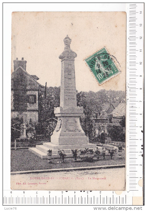 NOTRE DAME DU VAUDREUIL  -  Le Monument - Le Vaudreuil