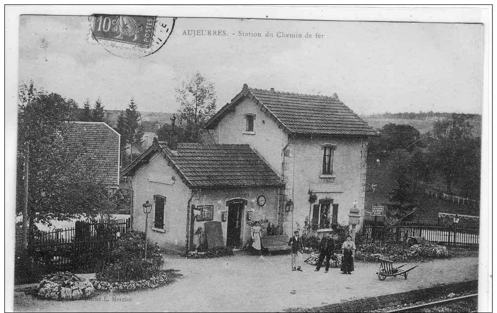 Aujeurres Station De Chemin De Fer - Other & Unclassified