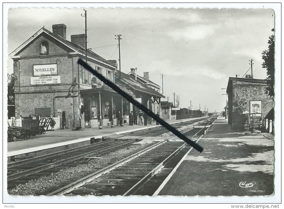 CPM - Noyelles Sur Mer - La Gare - Noyelles-sur-Mer