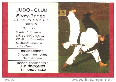 1985 - JUDO-CLUB Sivry- Rance - Petit Format : 1981-90