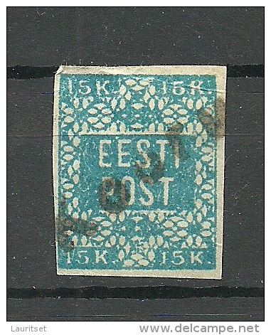 ESTLAND Estonia 1919 Provisional Line Cancel KOERU Auf Michel 2 - Estonie