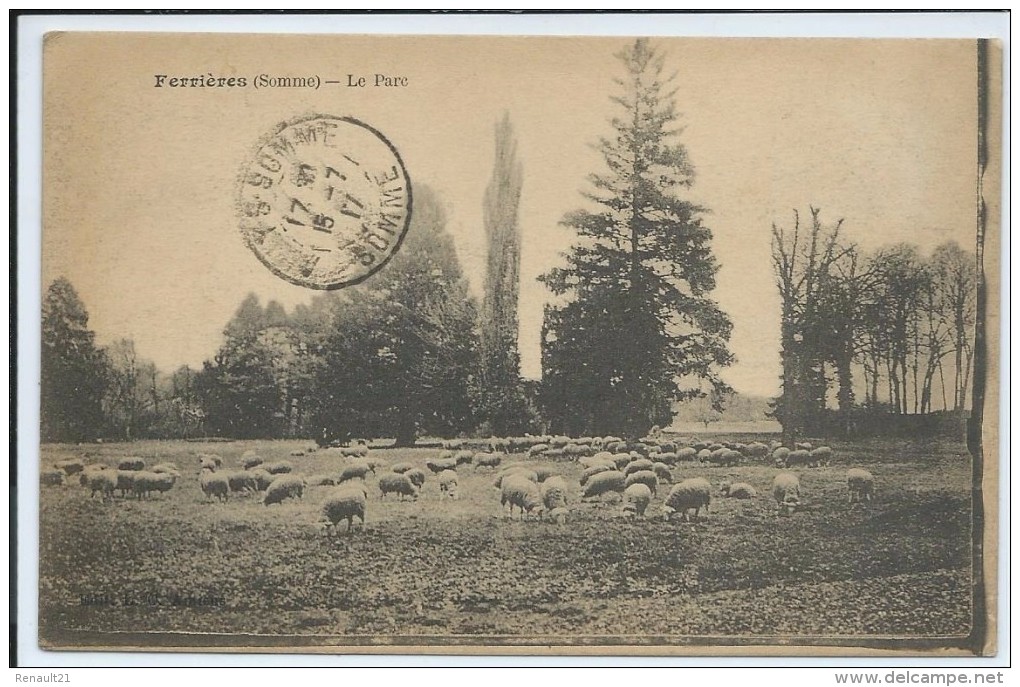 Ferrières-Le Parc-Moutons-(CPA).. - Altri & Non Classificati