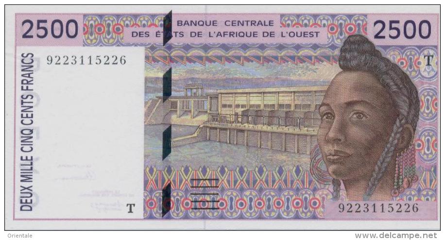 WEST AFRICAN STATES P. 812Ta 2500 F 1992 AUNC - Togo