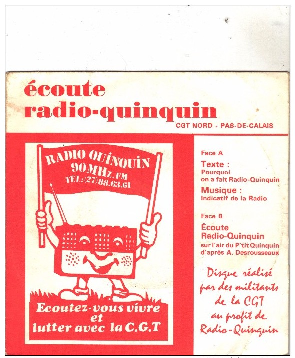 45T REDIONAL RADIO QUINQUIN - Autres - Musique Française