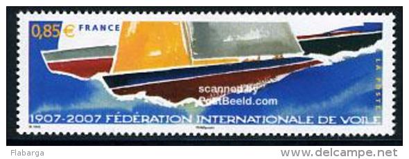 Año 2007  Nº4050 Centenario Federacion De Vela - Unused Stamps