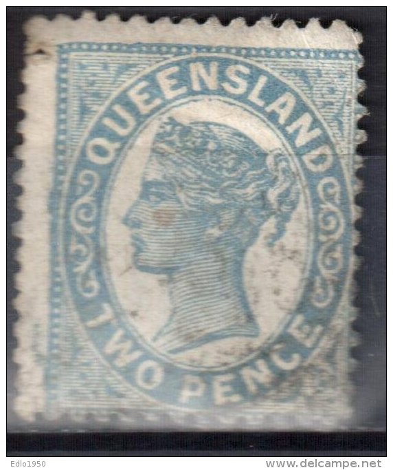 Queensland Australia 1895/96 Queen Victoria - Mi 85 - Used - Oblitérés