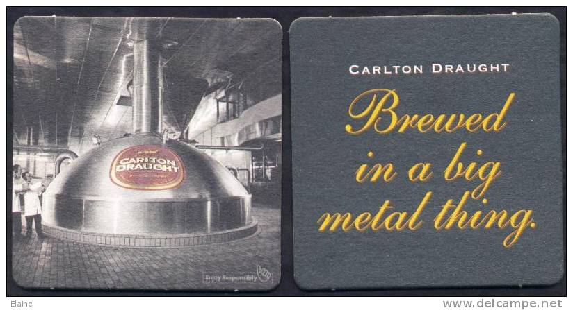 Carlton Draught Black Beer, Australia #2 - Sous-bocks