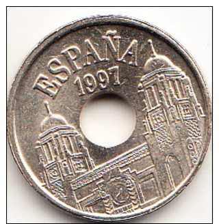 ESPAÑA 1997 .25 Pts.MELILLA NUEVA SIN CIRCULAR. CN4312 - 25 Pesetas