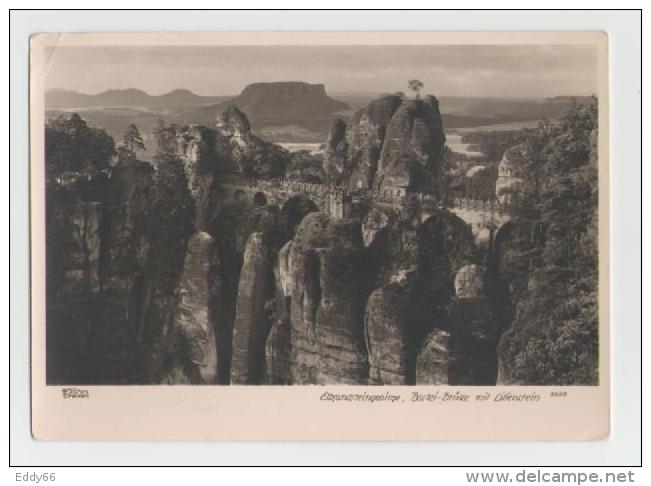 Basteibrücke Mit Lilienstein - Bastei (sächs. Schweiz)