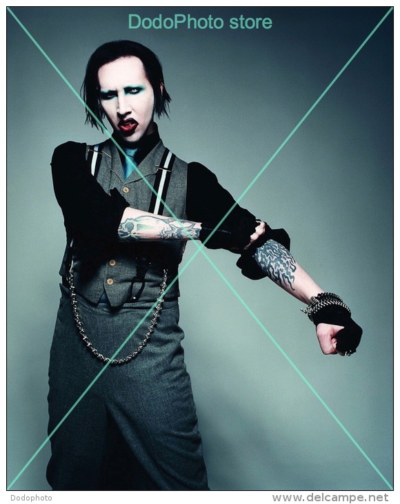 Marilyn Manson - 0004 - Glossy Photo 8 X 10 Inches - Célébrités