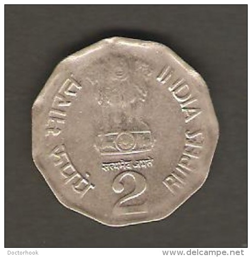 INDIA   2 RUPEES  1998  (KM # 121) - India