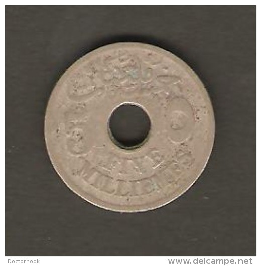 EGYPT    5 MILLIEMES  1917 (AH 1335)  (KM # 315) - Egypt