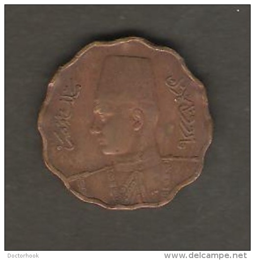 EGYPT    10 MILLIEMES  1943 (AH 1362)  (KM # 361) - Egypt