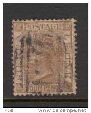 SIERRA LEONE 1884 4d Brown QV U SG 33 AW12 - Sierra Leone (...-1960)
