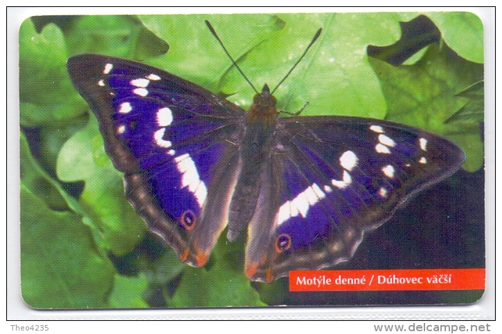 SLOVAKIA PHONECARDS BUTTERFLY -200000cps -1/98-USED - Schmetterlinge