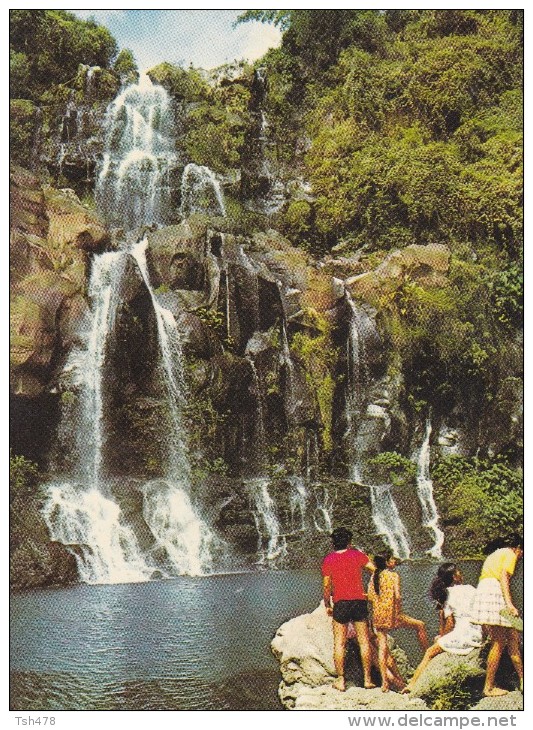 C P S M-C P M---ILE DE LA REUNION--le Bassin Des Aigrettes Dans Les Hauts De St-gilles---voir 2 Scans - Autres & Non Classés