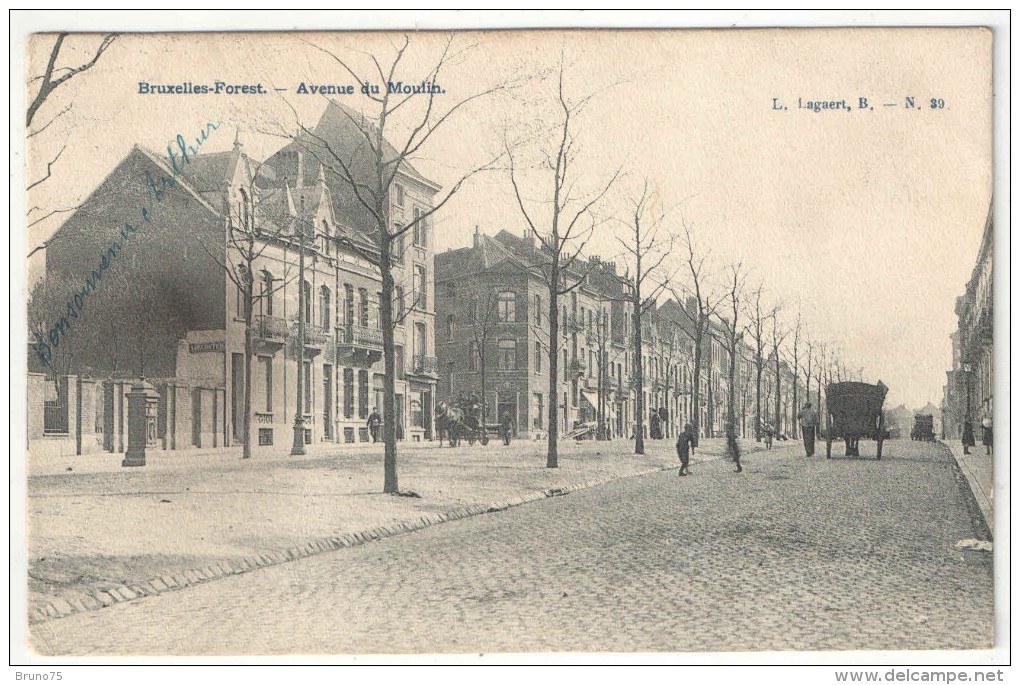 BRUXELLES-FOREST - Avenue Du Moulin - Lagaert 39 - 1906 - Forest - Vorst