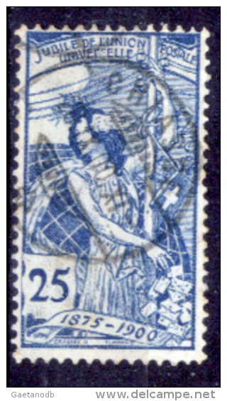 Svizzera-136 - 1900 - Unificato: N. 88 (o) - Privo Di Difetti Occulti. - Gebraucht