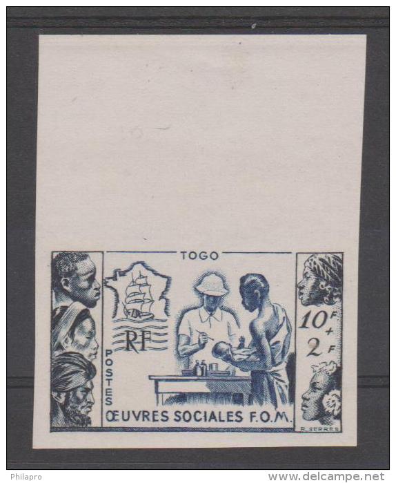 TOGO   IMPERF/NON DENT  SANTE   YVERT N° 254  ** MNH  Réf  4004 C - Togo (1960-...)