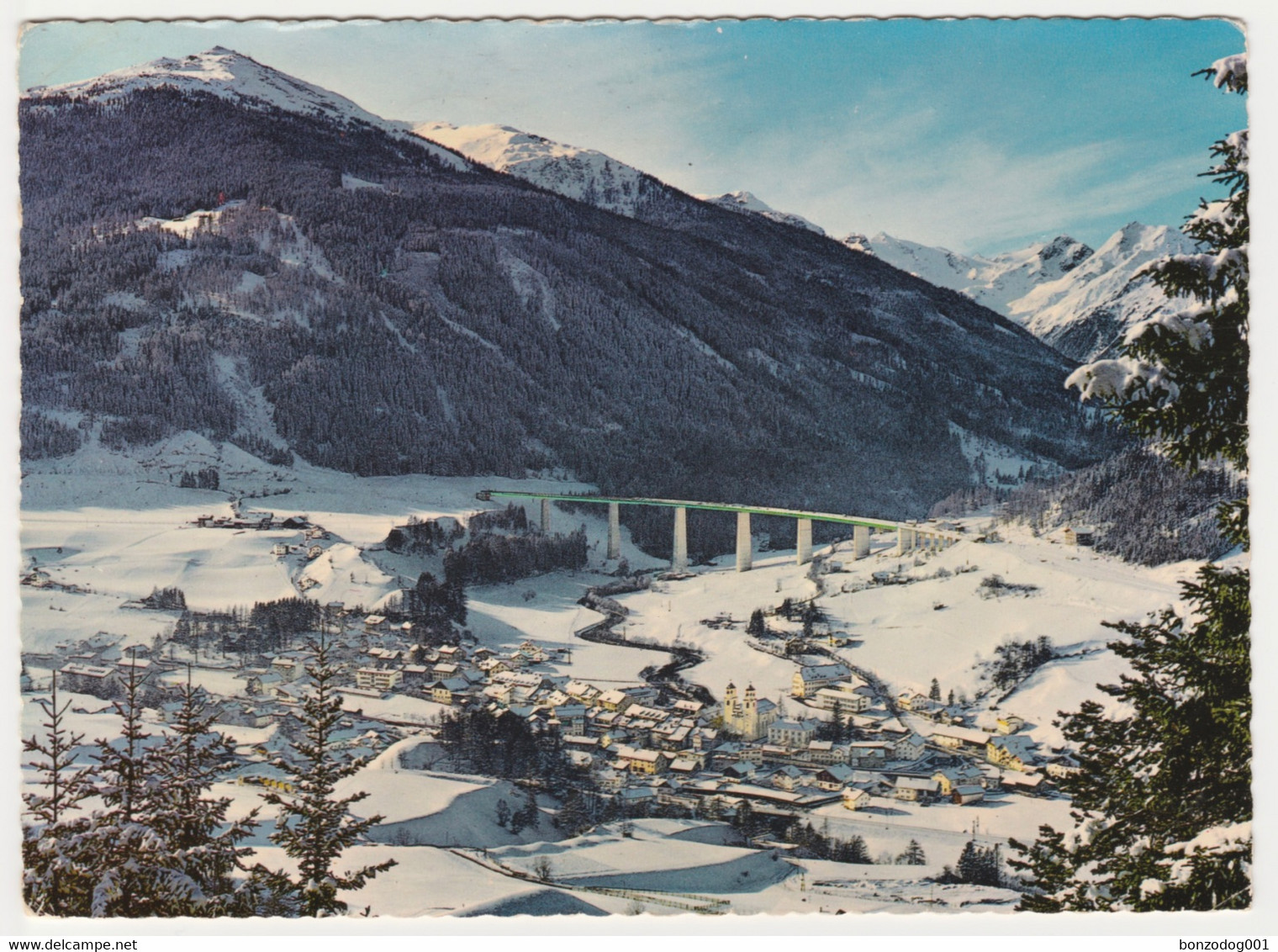Steinach Am Brenner, Innsbruck-Land, Tirol, Austria. Gschnitztal Bridge - Kufstein