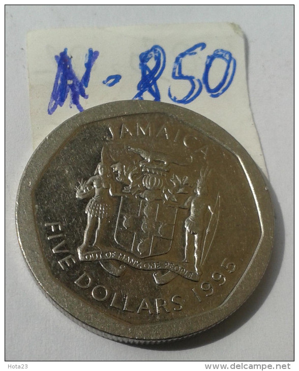 Jamaique Jamaica 5 Dollars 1995 KM 163   ( Lot - N -850) - Jamaique