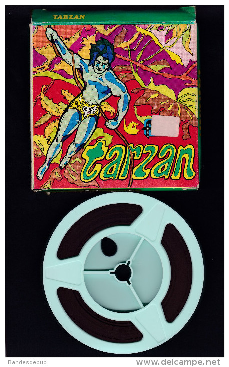 Vintage - Tarzan - Tragique Erreur   FILM Super 8 TALIE Illustration Boitier Pop Art - Altri