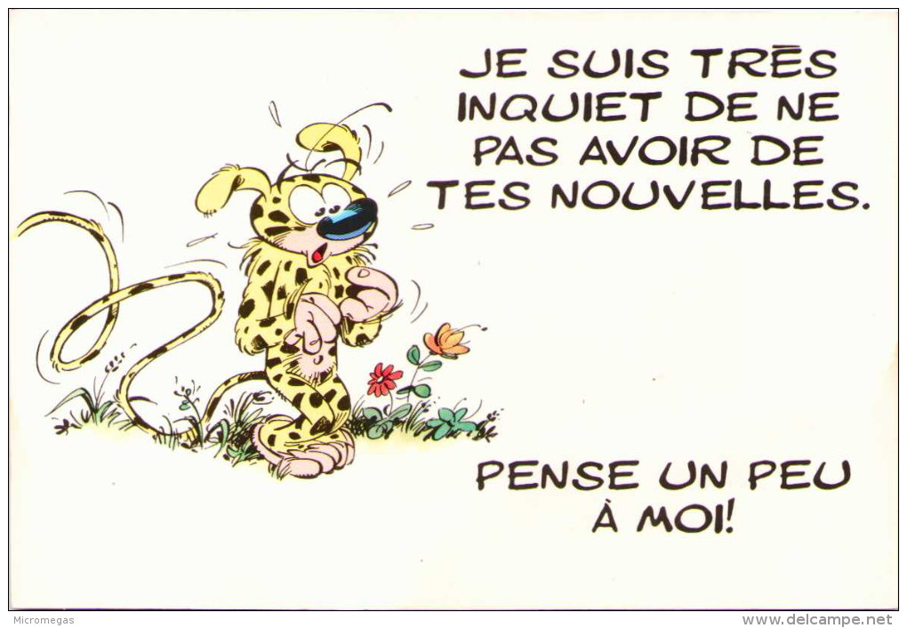 Marsupilami - Je Suis Très Inquiet De Ne Pas Avoir De Tes Nouvelles - Pense Un Peu à Moi ! - Fumetti