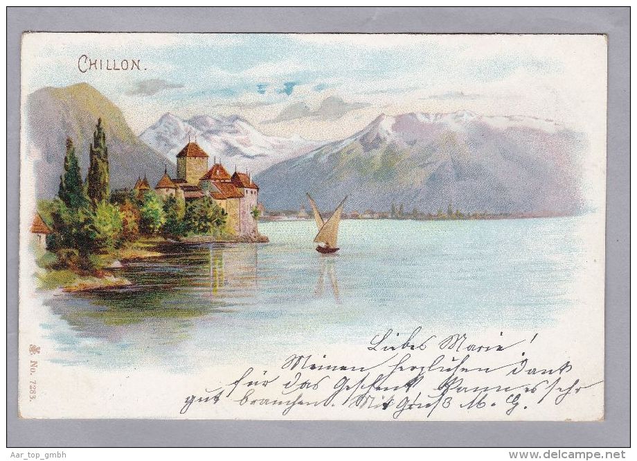 AK VD CHILLON 1901-01-02 Litho #7283 - Autres & Non Classés