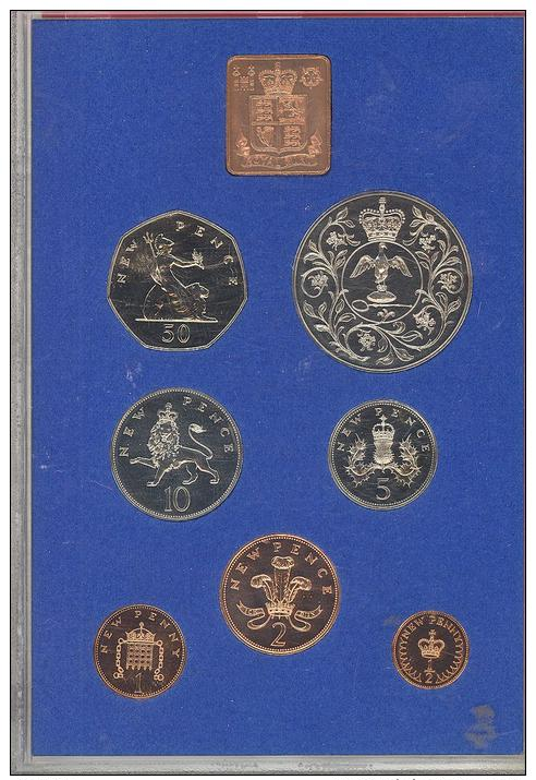 Gross- Brittannien Great Britain  Jahresausgabe  1977  Elizabeth R 1977 In Original Packung - Altri & Non Classificati